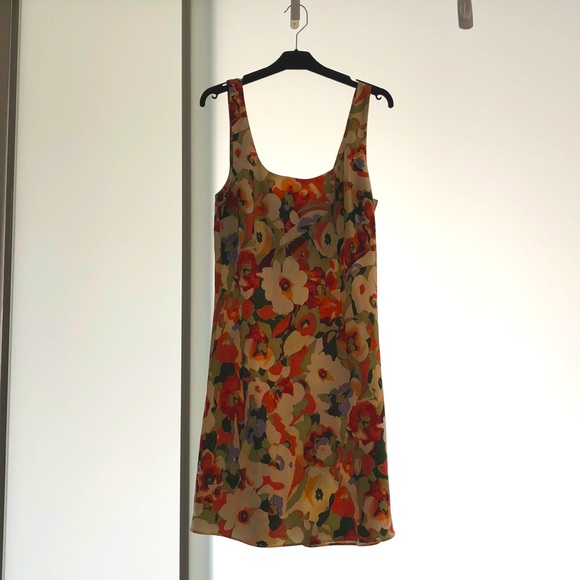 Abercrombie & Fitch Dresses & Skirts - Abercrombie satin slip midi dress (new)